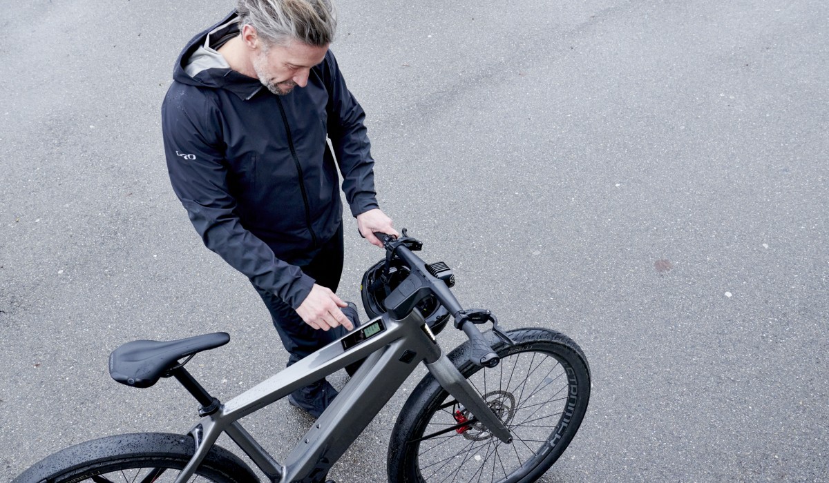 Vélo électrique rapide avec une triple protection antivol : le Stromer ST5 ABS.