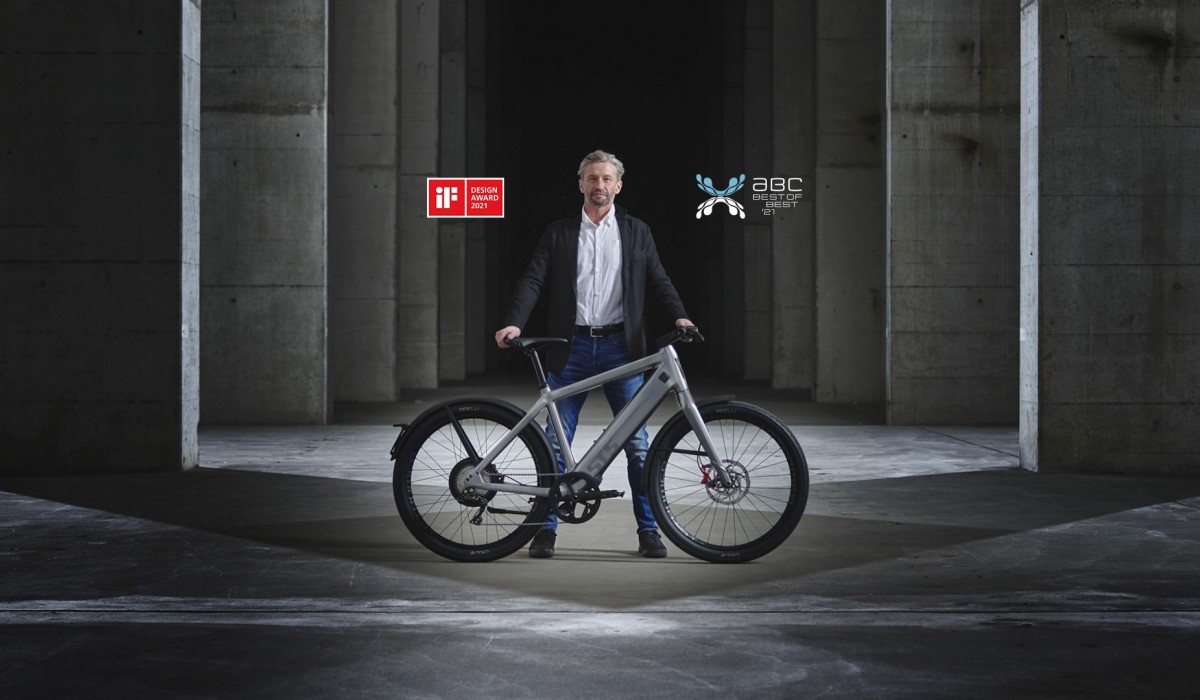 Le Stromer ST5 ABS - le premier pedelec de vitesse avec système de freinage antiblocage entièrement intégré. 